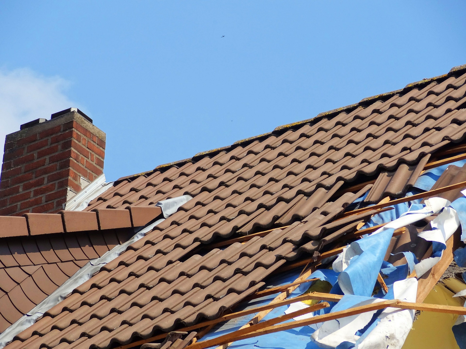 Storm Damage - Roof Tiles